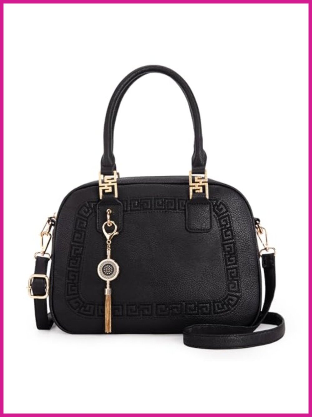 Montana West Women's Crossbody Satchel Handbag Detachable Strap